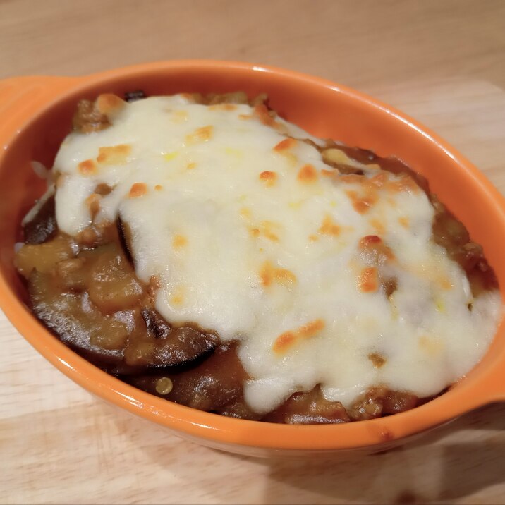 ずぼら飯＊茄子のカレードリア